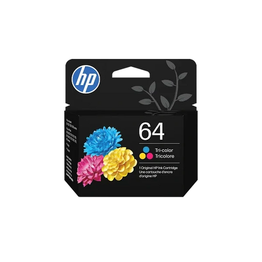 HP 64 N9J89A Original Tricolor Ink Cartridge