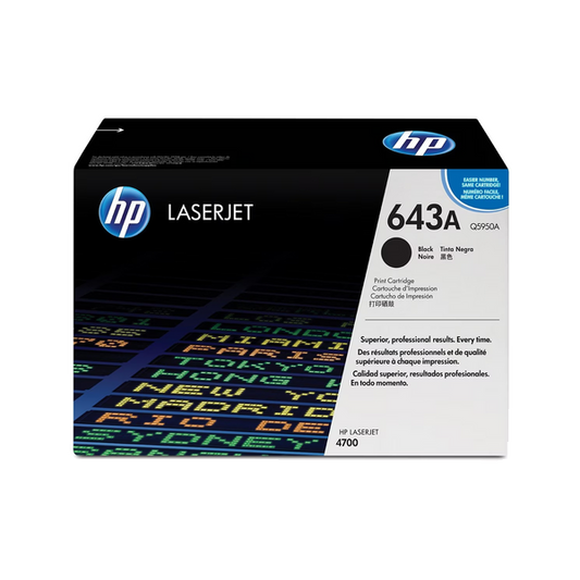 HP 643A Q5950A Original Black Toner Cartridge
