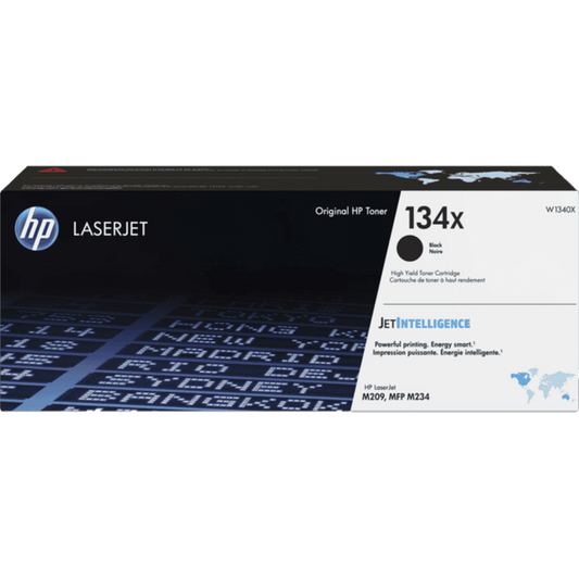 HP 134X W1340X Original Black Toner Cartridge High Yield