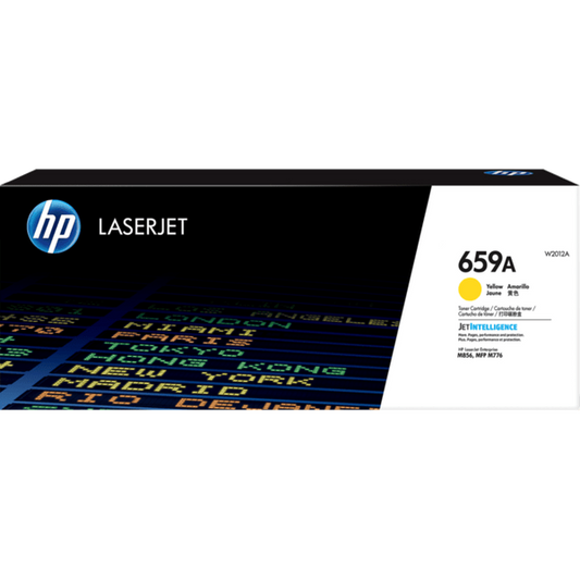 HP 659A W2012A Original Yellow Toner Cartridge
