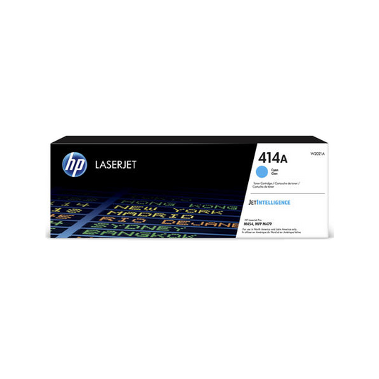 HP 414A W2021A Original Cyan Toner Cartridge