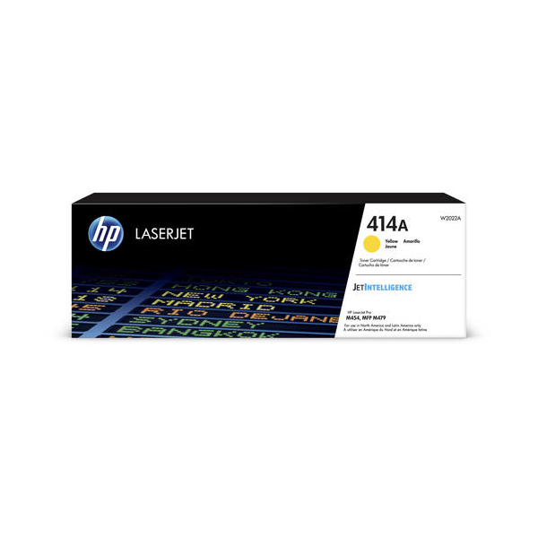 HP 414A W2022A Original Yellow Toner Cartridge
