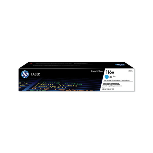 HP 116A W2061A Original Cyan Toner Cartridge