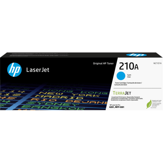 HP 210A W2101A Original Cyan Toner Cartridge