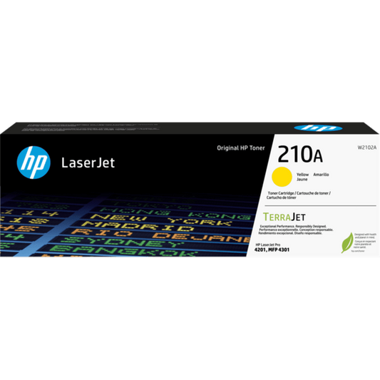 HP 210A W2102A Original Yellow Toner Cartridge