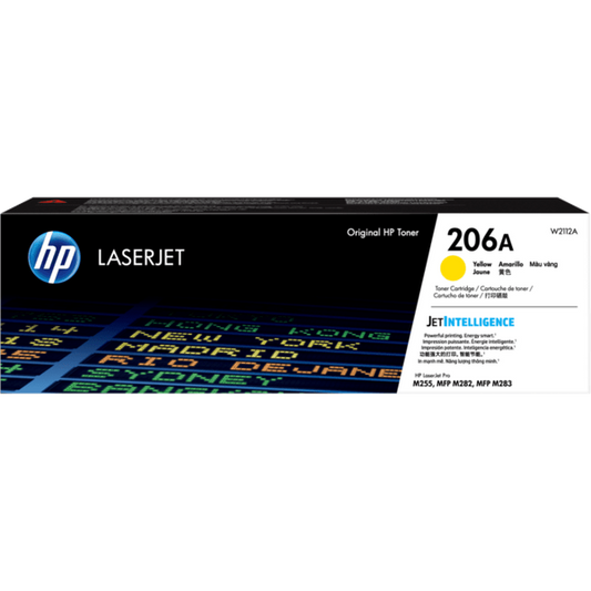 HP 206A W2112A Original Yellow Toner Cartridge