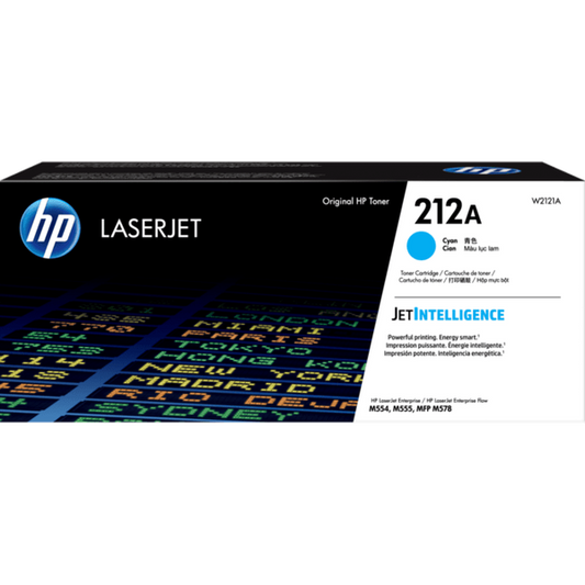 HP 212A W2121A Original Cyan Toner Cartridge