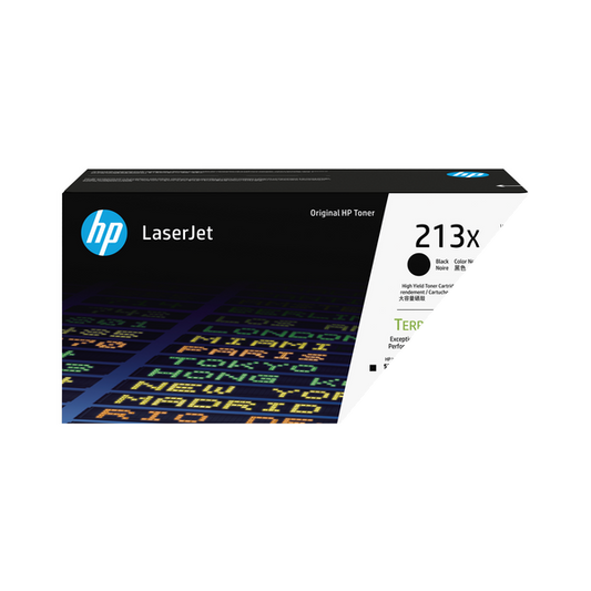 HP 213X W2130X Original Black Toner Cartridge