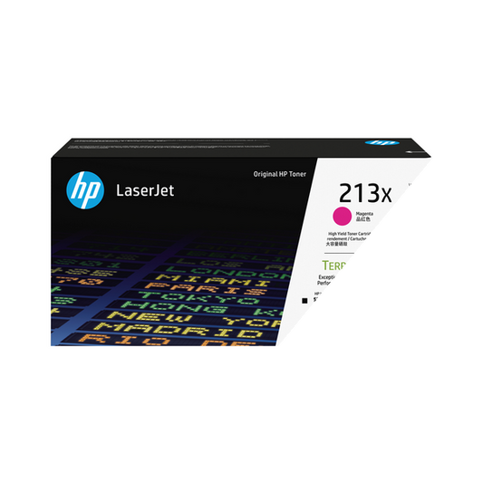 HP 213X W2133X Original Magenta Toner Cartridge