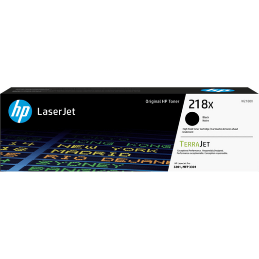 HP 218X W2180X Original Black Toner Cartridge High Yield