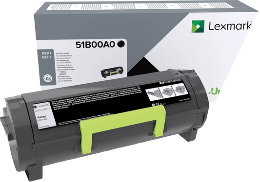 Lexmark 51B00A0 Original Black Toner Cartridge