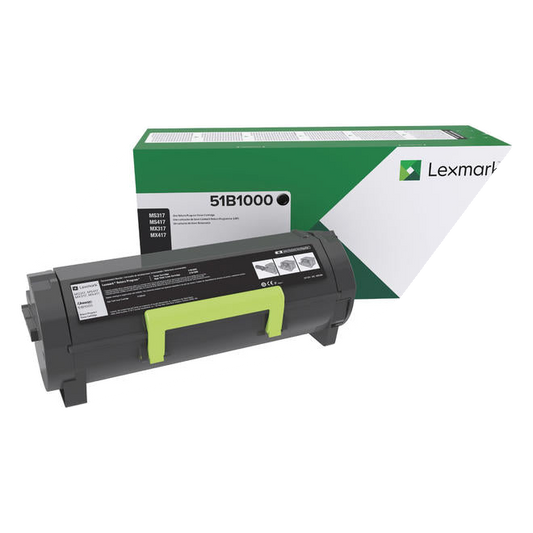 Lexmark 51B1000 Original Black Toner Cartridge
