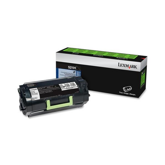 Lexmark 52D1H00 Original Black Toner Cartridge - High Yield