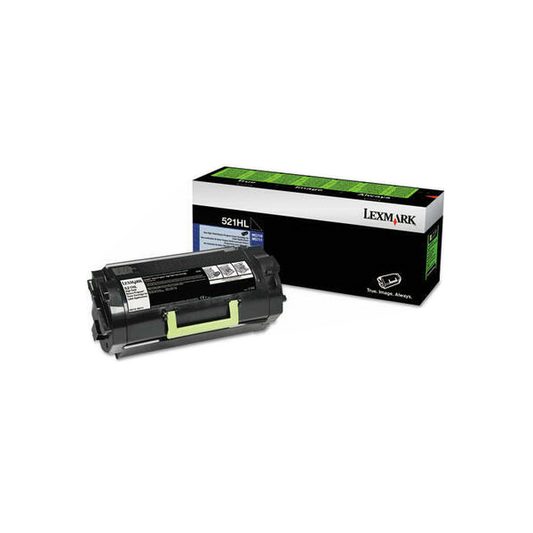 Lexmark 52D1H0L Original Black Toner Cartridge High Yield