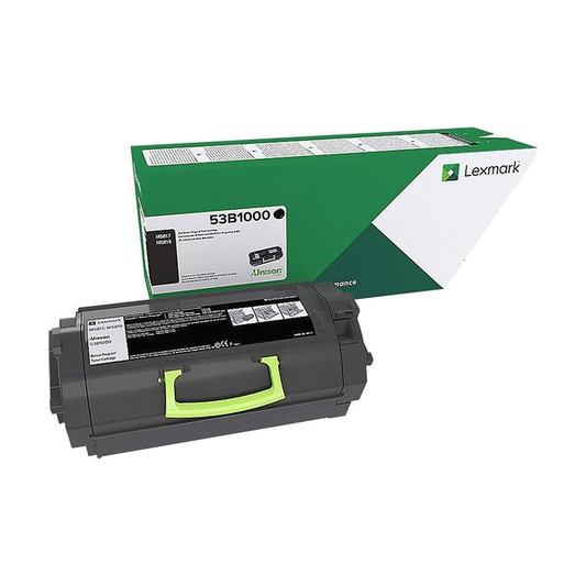 Lexmark 53B1000 Original Black Toner Cartridge - Return Program