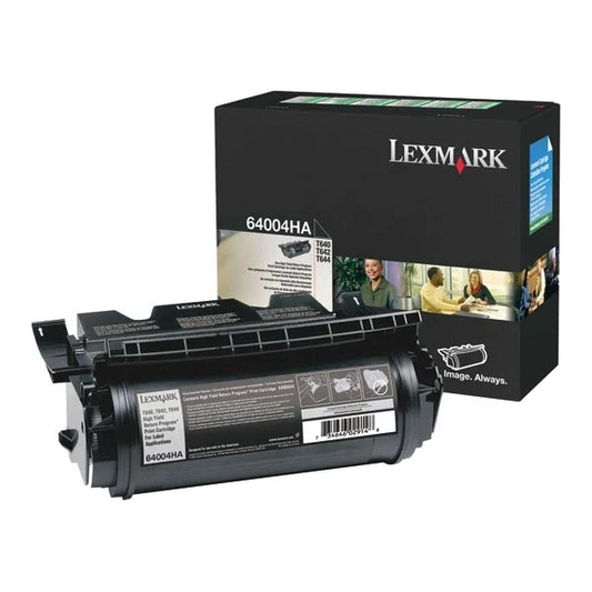 LEXMARK TONER 64004HA NOIR HY T640/642/644 21K