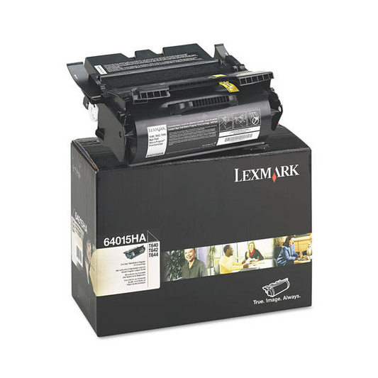 Lexmark 64015HA Original Black Toner Cartridge - High Yield