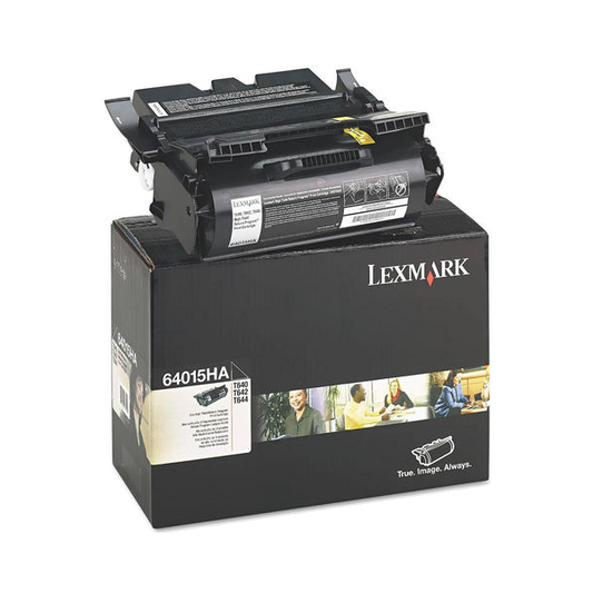 Lexmark 64015HA Original Black Toner Cartridge - High Yield