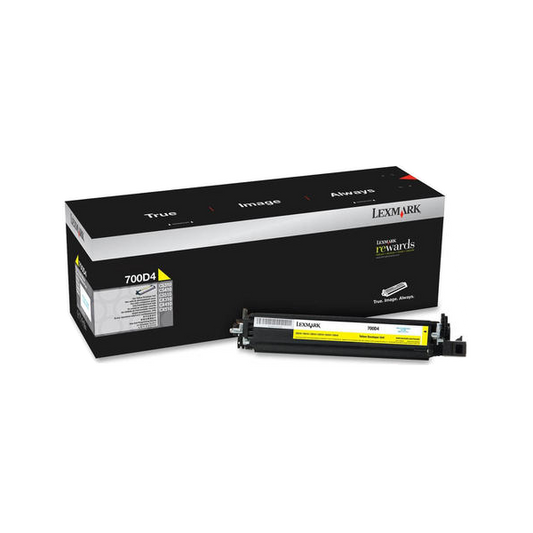Lexmark 70C0D40 Original Yellow Developer Unit