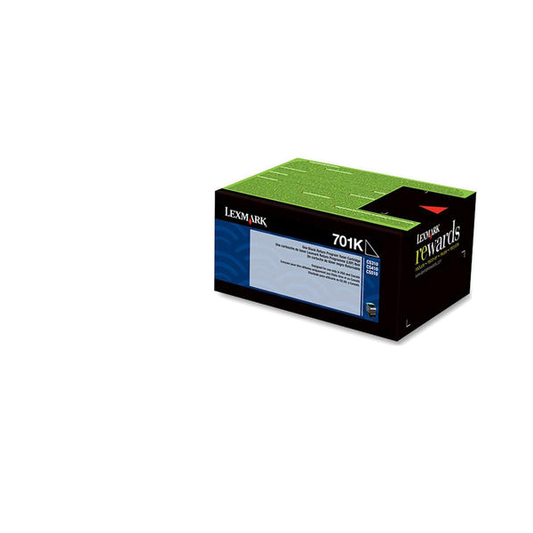 Lexmark 70C10K0 Original Black Toner Cartridge - Return Program