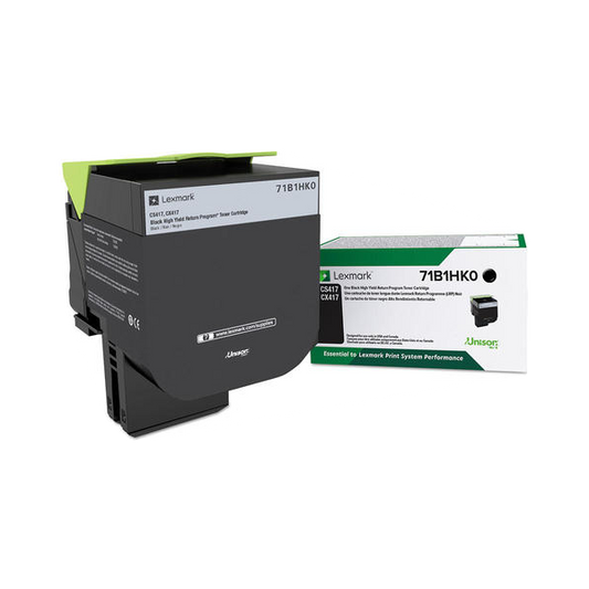 Lexmark 71B1HK0 Original Black Toner Cartridge - High Yield
