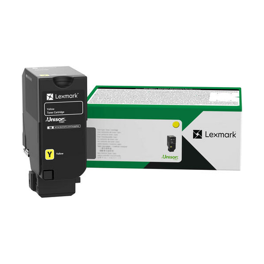 Lexmark 71C10Y0 Original Yellow Toner Cartridge - Return Program