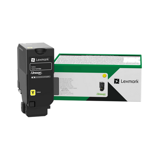Lexmark 71C1HY0 Original Yellow Toner Cartridge - High Yield