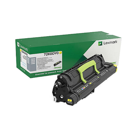 Lexmark 72K0DY0 Original Yellow Developer Unit - Return Program