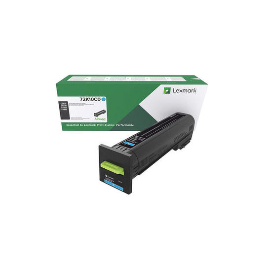 Lexmark 72K10C0 Original Cyan Toner Cartridge