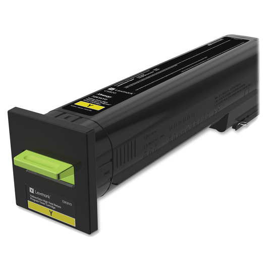 Lexmark 72K1XY0 Original Yellow Toner Cartridge High Yield
