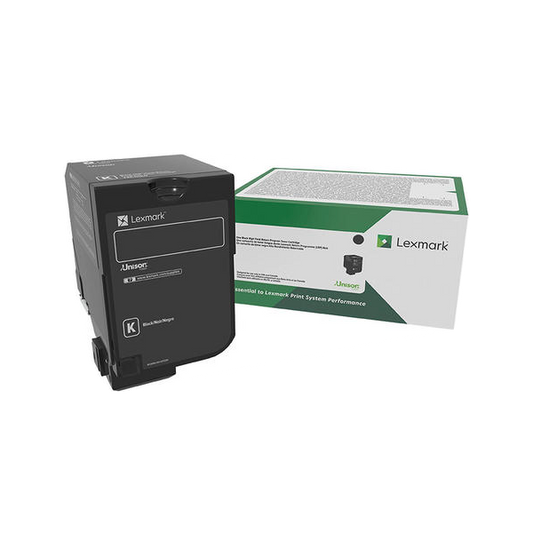 Lexmark 74C1HK0 Original Black Toner Cartridge - High Yield