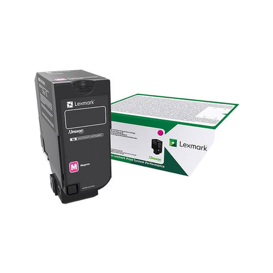 Lexmark 74C1HM0 Original Magenta Toner Cartridge - High Yield