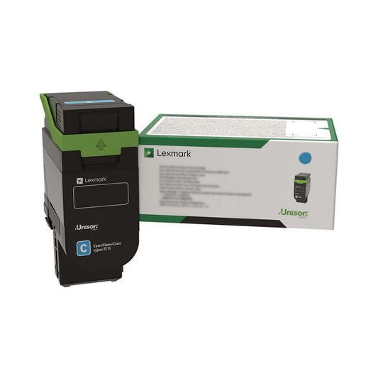 Lexmark 75M10C0 Original Cyan Toner Cartridge - Return Program