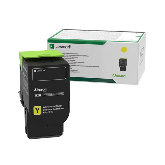 Lexmark 78C1XY0 Original Yellow Toner Cartridge - Extra High Yield