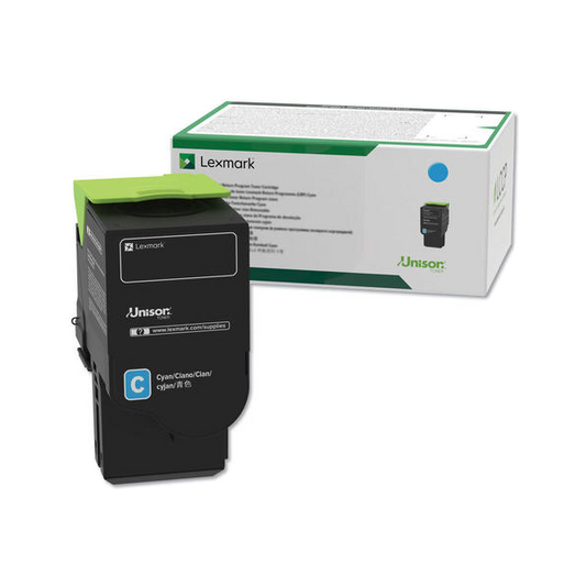 Lexmark C231HC0 Original Cyan Toner Cartridge - High Yield