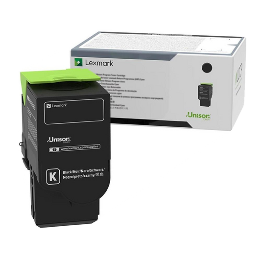 Lexmark C241XK0 Original Black Toner Cartridge High Yield