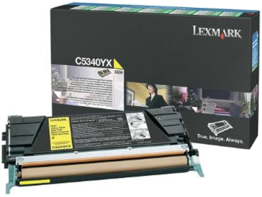 Lexmark C5340YX Original Yellow Toner Cartridge High Yield