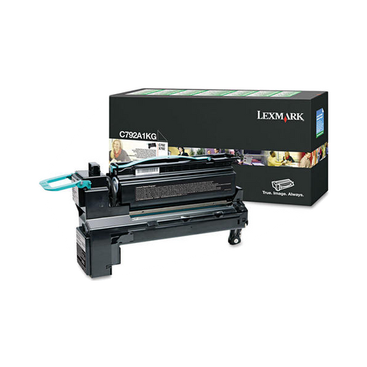Lexmark C792A1KG Original Black Toner Cartridge - Return Program