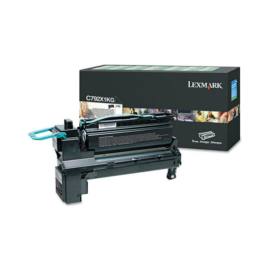 Lexmark C792X1KG Original Black Toner Cartridge High Yield