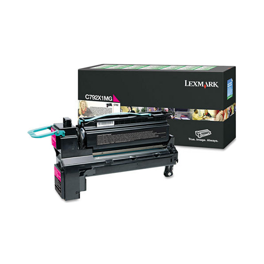 Lexmark C792X1MG Original Magenta Toner Cartridge High Yield