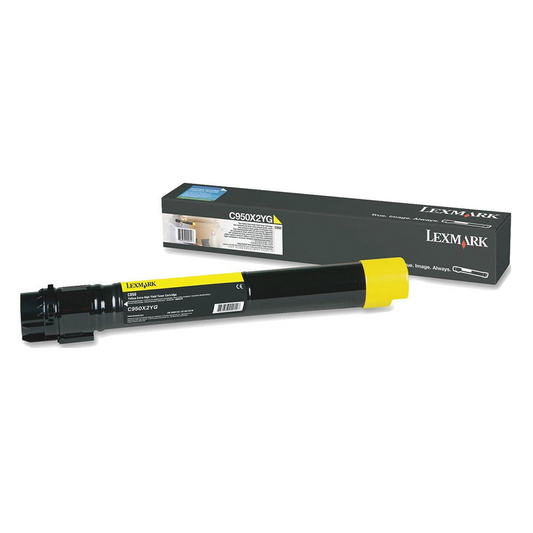Lexmark C950X2YG Original Yellow Toner Cartridge High Yield