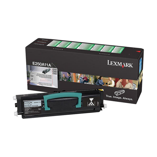 Lexmark E250A11A Original Black Toner Cartridge - Return Program