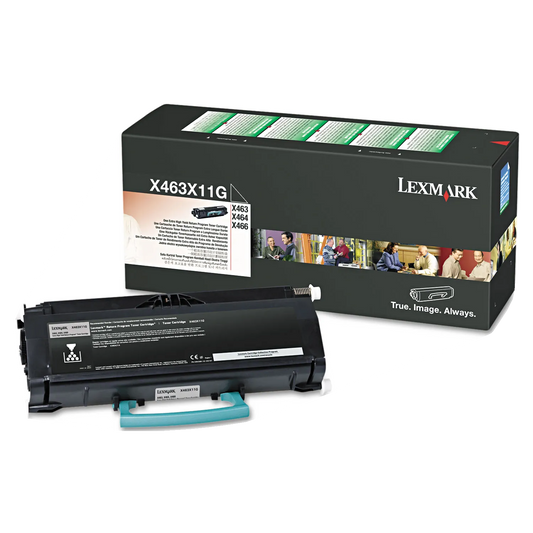 Lexmark X463X11G Original Black Toner Cartridge High Yield