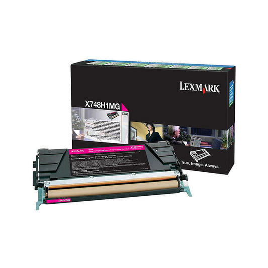 Lexmark X748H1MG Original Magenta Toner Cartridge - High Yield