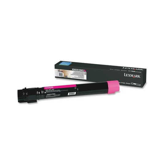 Lexmark X950X2MG Original Magenta Toner Cartridge High Yield
