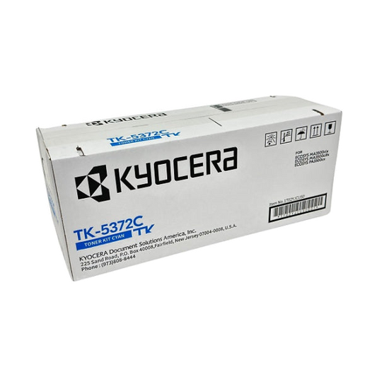 Kyocera Original TK-5372C (TK5372C) Cyan Toner Cartridge