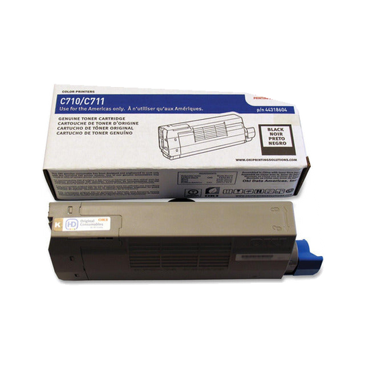 Okidata 44318604 Original Black Toner Cartridge