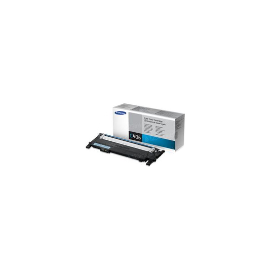 Samsung CLTC406S Original Cyan Toner Cartridge (ST988A)