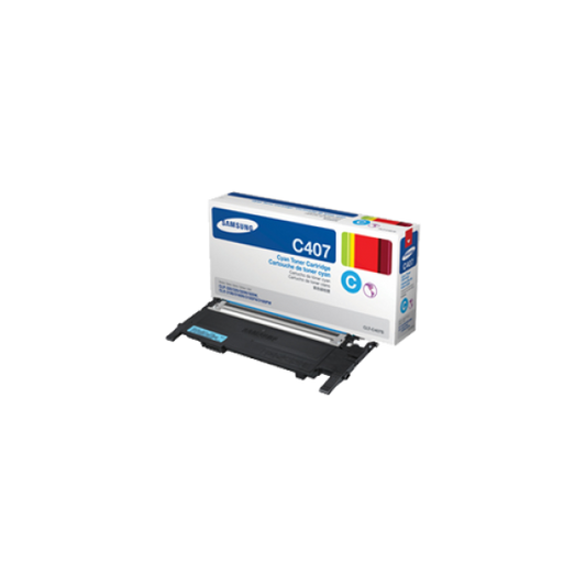 Samsung CLTC407S Original Cyan Toner Cartridge (SU001A)
