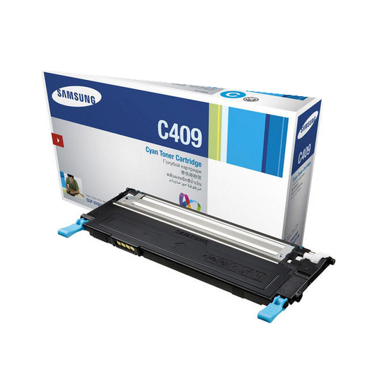 Samsung CLTC409S Original Cyan Toner Cartridge (SU008A)